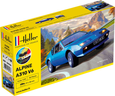 STARTER KIT Alpine A310 1/43 - Heller