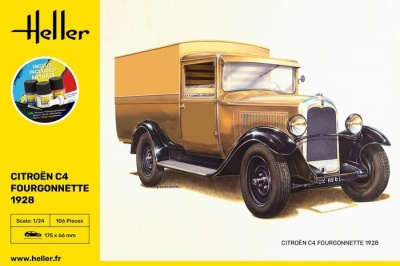 Starter Kit Citroen C4 Fourgonnette 1928 1/24 - Heller