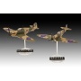 Starter Kit letadlo 73771 - Spitfire Mk.Ia & Hurricane Mk.I (1:144) - Revell