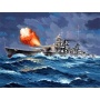 Starter Kit loď 75181 - Battleship Gneisenau (1:1200) - Revell