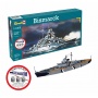 Starter Kit loď 75802 - Bismarck (1:1200) - Revell