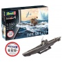 Starter Kit ponorka 75154 - German Submarine Type (1:350) - Revell