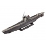 Starter Kit ponorka 75154 - German Submarine Type (1:350) - Revell