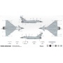 Starter Set letadlo A50098 - Eurofighter Typhoon (1:72)