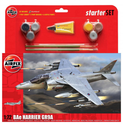 Starter Set letadlo A55300 - Bae Harrier GR9 (1:72)