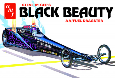 Steve McGee Black Beauty Wedge Dragster 1/25 - AMT
