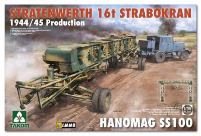 Stratenwerth 16T Strabokran 1944/45 Production Hanomag SS100 1/35 - Takom