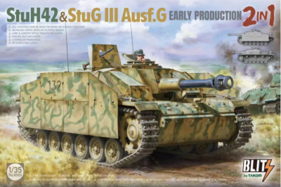 StuH 42 & StuG III Ausf.G Early Production (2 in 1) 1/35 - Takom