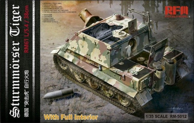 Sturmmorser Tiger (full interior) 1/35 - RFM