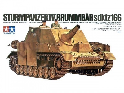 STURMPANZER IV BRUMMBAR LATE, Sd.Kfz. 166 Model Shop