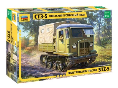 STZ-5 Soviet artillery tractor (1:35) - Zvezda