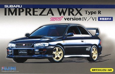 Subaru Impreza GC8 STI Version IV/VI 1/24 - Fujimi
