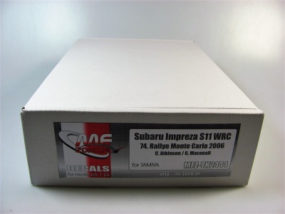 Subaru Impreza S11 WRC 74.Rally Monte Carlo 2006 - MF-Zone-SLEVA-SALE-10%-for Tamiya