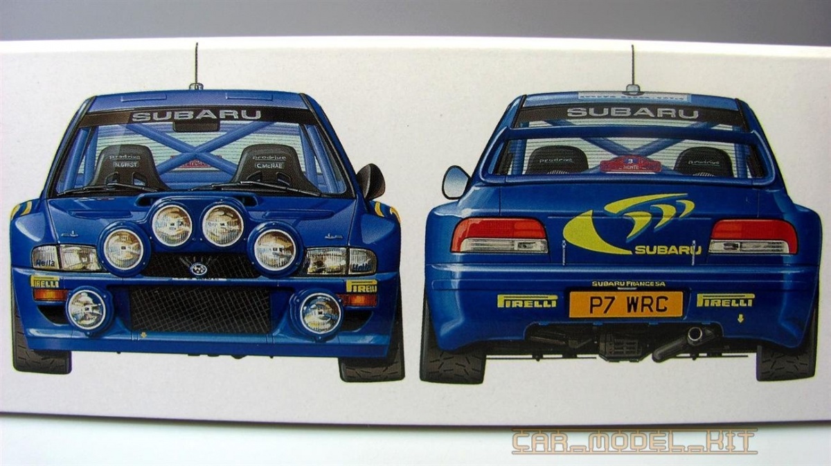 Subaru Impreza WRC '98 MonteCarlo Tamiya Carmodel