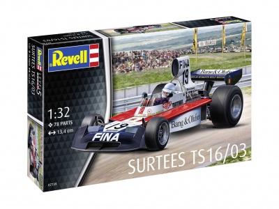 Surtees TS16/03 (1:32) Plastic Model Kit auto 07739 - Revell