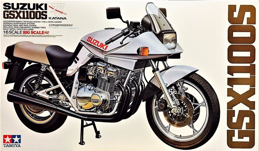 TAMIYA 14034 Suzuki GSX750S New Katana Ltd Ed Re-Release 1:12 Bike Model Kit 