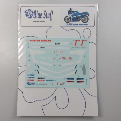 SUZUKI RG500 89' 1/12 Decals - Blue Stuff