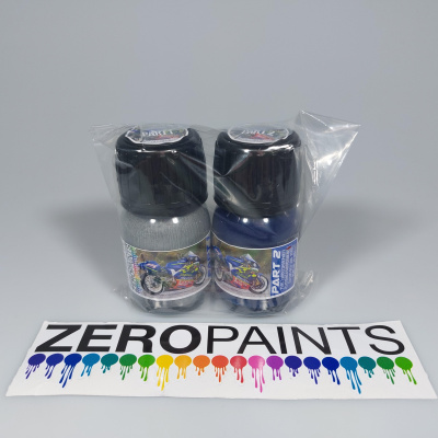 Suzuki RGV 500- Telefonica Movistar Paint Set 2001 (2x30ml) - Zero Paints