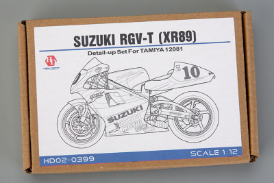 Suzuki RGV-T(XR89) 1/12 For Tamiya 14081 (PE+Metal parts+Resin) - Hobby Design