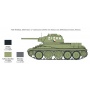 T-34/76 Model 1943 (1:72) Model Kit tank 7078 - Italeri