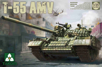 T-55 AMV Russian Medium Tank 1:35 - Takom