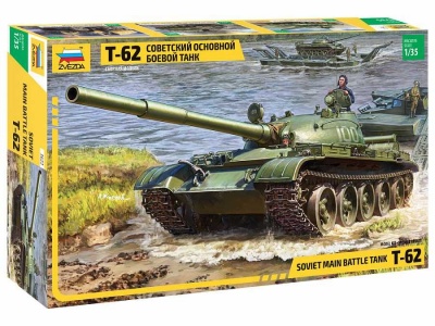 T-62 Soviet Main Battle Tank (1:35) - Zvezda