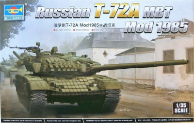 T-72A Mod 1985 MBT 1:35 - Trumpeter