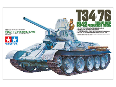 T34/76 1942 Russian Tank - Tamiya