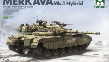 Israeli Main Battle Tank Merkava 1 Hybird 1/35 - Takom