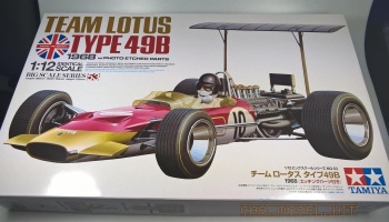 Lotus 49B 1968 w/PE Parts 1/12 - Tamiya