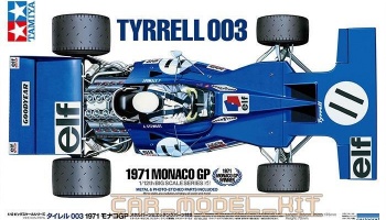 Tyrrell 003 1971 Monaco GP 1/12 - Tamiya