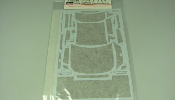 Subaru BRZ Carbon Pattern Decal Set - Tamiya