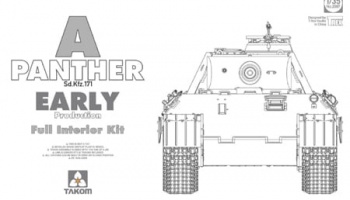 Panther Ausf. A early prod. (full interior) 1/35 - Takom