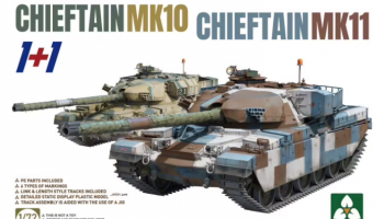 Chieftain MK10 and Chieftain MK11 1/72 - Takom
