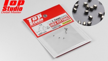 Hex Fitting 1.1 mm - Top Studio