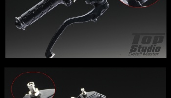 Bleed Nipple Screws (Silvery) 1/12 - Top Studio