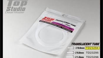 0.6mm Translucent Tube 2m - Top Studio