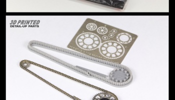 GSX-RR 1/12 3D printed chain set - Top Studio