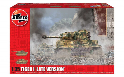Tiger-1 Late Version (1:35) Classic Kit A1364 - Airfix