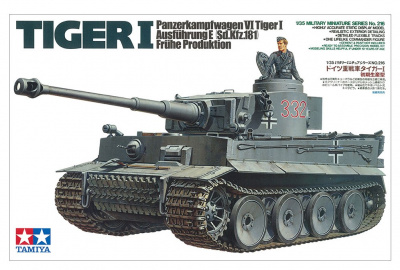 Tiger I Sd.Kfz.181 Early Production 1/35 - Tamiya