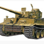 TIGER-I WWII TANK "EARLY-EXTERIOR MODEL" (1:35) - Academy