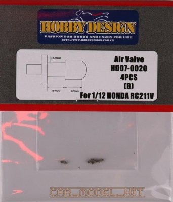 Tire Air Valve For HONDA RC211V (B) - Hobby Design