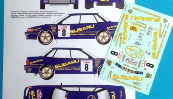 Subaru Legacy Gr.A Tour de Corse 1993 Tk24/440 1/24 - Renaissance