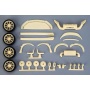 Tom's Toyota GR86 Detail-up Parts For T 24361 1/24 - Hobby Design