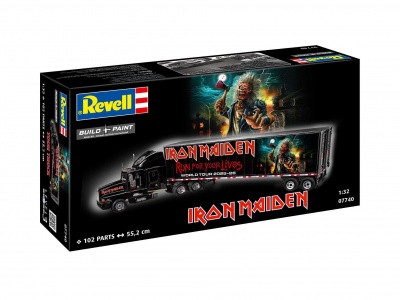 Tour Truck "Iron Maiden" (1:32) Plastic ModelKit auto 07740 - Revell