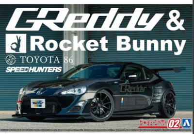 Toyota 86 Rocket Bunny Volk 1/24 - Aoshima