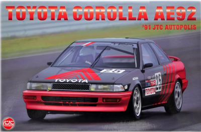 Toyota Corolla AE92 JTC 1991 Autopolis 1/24 - NuNu Models