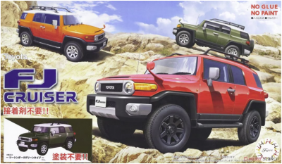Toyota FJ Cruiser (Two Tone Dark Green Type) 1/24 - Fujimi