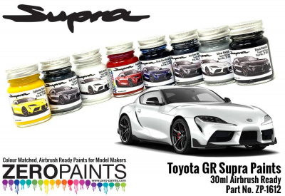 Toyota GR Supra Silver Metallic Paint 30ml - Zero Paints
