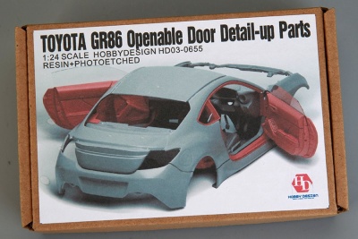 Toyota GR86 Openable Door Detail-up Parts For T (24361) 1/24 - Hobby Design
